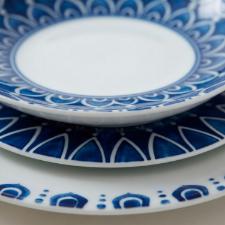 Vista Alegre Azure Lux Jogo de Jantar em porcelana 18 pe�as