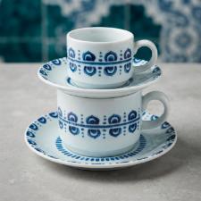 Vista Alegre Azure Lux Jogo de jantar, Ch� e Caf� em porcelana 42 pe�as