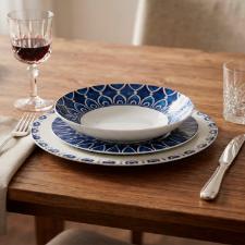 Vista Alegre Azure Lux Jogo de jantar, Ch� e Caf� em porcelana 42 pe�as