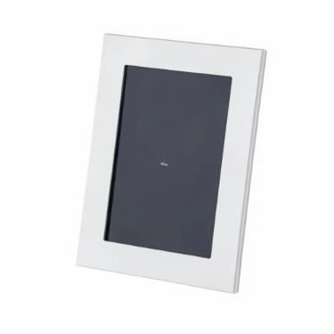Porta-retrato Riva Carrara Velvet em Prata 15x21cm: Requinte e Minimalismo para sua Decora��o