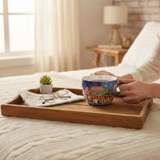 X�cara Jumbo Egan Italy Paese Mio 460ml Azul: O Charme do Design Italiano em Porcelana