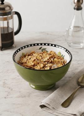 Bowl com P� em Porcelana Egan Italy Cocorico Verde 11,5cm: Charme e Versatilidade em Miniatura