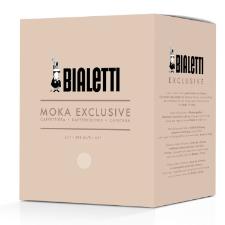 Cafeteira Moka Bialetti Exclusive Induction 6 X�caras Areia: Tradi��o Italiana e Eleg�ncia Ampliada