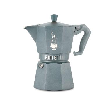 Cafeteira Moka Bialetti Exclusive Induction 3 X�caras Cinza: Tradi��o Italiana e Design Moderno