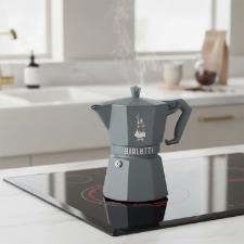 Cafeteira Moka Bialetti Exclusive Induction 3 X�caras Cinza: Tradi��o Italiana e Design Moderno