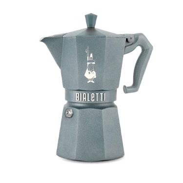 Cafeteira Moka Bialetti Exclusive Induction 6 X�caras Cinza: Tradi��o Italiana e Design Moderno