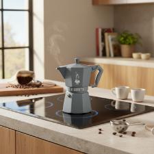 Cafeteira Moka Bialetti Exclusive Induction 6 X�caras Cinza: Tradi��o Italiana e Design Moderno
