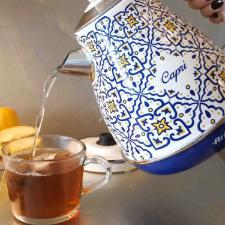 Chaleira El�trica Ariete 2869 Capri 1,7L: Design Vintage Italiano com R�pido Aquecimento 220V