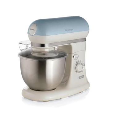 Batedeira Planet�ria Ariete 1588 Vintage Azul 5,5L 600W 220V: O Charme dos Anos 50 com Pot�ncia Moderna