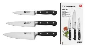 Conjunto De Facas 3 Pe�as Zwilling Pro
