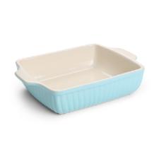 Assadeira Retangular de Ceramica Jomafe Classic 26cm Azul