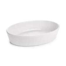 Assadeira Oval em Cer�mica Gourmet 36cm White Jomafe