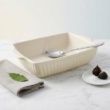 Assadeira Retangular 31cm Ceramica Branca Gourmet Jomafe