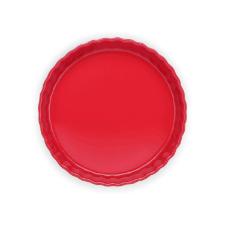 Tarteira De Cer�mica Gourmet Vermelha 28cm Jomafe