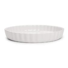 Tarteira De Cer�mica Gourmet White 24cm Jomafe
