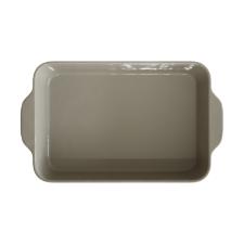 Assadeira Retangular De Cer�mica Com Asas Jomafe Sand Stone 34cm