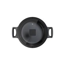 Ca�arola De Alum�nio Com Tampa Jomafe Omega 28cm Preta