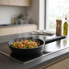 Frigideira Antiaderente Jomafe Omega 24cm Preta