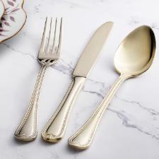 Faqueiro Saint James Belle Inox Champagne Gold 101 Pe�as: Luxo Contempor�neo e Acabamento Refinado