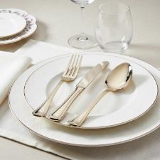 Faqueiro Saint James Belle Inox Champagne Gold 101 Pe�as: Luxo Contempor�neo e Acabamento Refinado