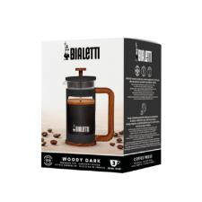 Cafeteira French Press Bialetti Woody 350ml Preta: Design Minimalista e Caf� Gourmet