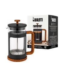 Cafeteira French Press Bialetti Woody 1 litro Preta: Design Escandinavo e Caf� em Grande Estilo