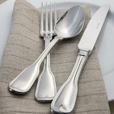 Faqueiro Saint James Paris em Prata 130 Pe�as: Design Contempor�neo e Luxo Absoluto para sua Mesa
