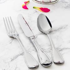 Faqueiro Saint James Paris em Prata 130 Pe�as: Design Contempor�neo e Luxo Absoluto para sua Mesa