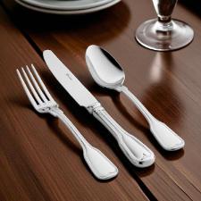 Faqueiro Saint James Paris em Prata 130 Pe�as: Design Contempor�neo e Luxo Absoluto para sua Mesa