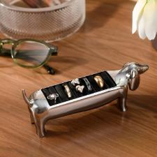 Umbra Dachsie Porta-An�is de Metal Cromado 14cm
