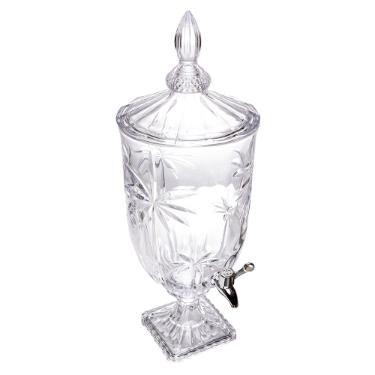 Dispenser / Suqueira em cristal ecol�gico Wolff Brandon 4,5 litros: Impon�ncia e Brilho no Servir