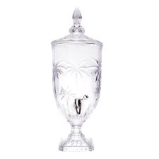 Dispenser / Suqueira em cristal ecol�gico Wolff Brandon 4,5 litros: Impon�ncia e Brilho no Servir