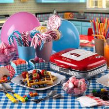M�quina de Waffle Ariete 1973 Retr� Party Time 700W 127V: Charme Vintage e Sabor Gourmet