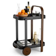 Umbra Bellwood Carrinho de Bar e Servir de A�o Preto