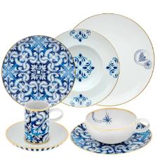 Jogo de jantar ch� e caf� em porcelana Vista Alegre Transatl�ntico 30 pe�as