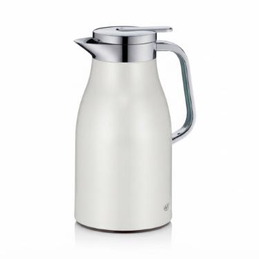 Garrafa T�rmica Em Alum�nio Alfi Skyline 1 Litro Branca Perolizada