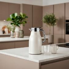 Garrafa T�rmica Em Alum�nio Alfi Skyline 1 Litro Branca Perolizada