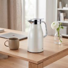 Garrafa T�rmica Em Alum�nio Alfi Skyline 1 Litro Branca Perolizada