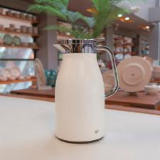 Garrafa T�rmica Em Alum�nio Alfi Skyline 1 Litro Branca Perolizada