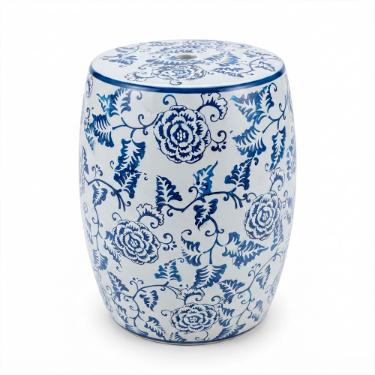 Banqueta Seat Garden em Cer�mica China Shopping Pe�nia Imperial 45x32cm