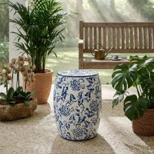 Banqueta Seat Garden em Cer�mica China Shopping Pe�nia Imperial 45x32cm