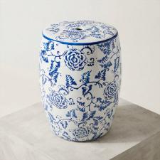 Banqueta Seat Garden em Cer�mica China Shopping Pe�nia Imperial 45x32cm