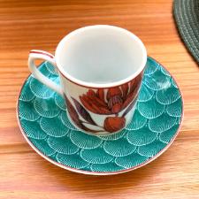 Jogo de 6 X�caras para Caf� Vista Alegre Lotus em Porcelana: Eleg�ncia no Seu Caf�