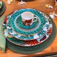 Jogo de 6 X�caras para Caf� Vista Alegre Lotus em Porcelana: Eleg�ncia no Seu Caf�