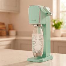 M�quina de Gaseificar �gua Sodastream Art Verde com Cilindro e Garrafa 1L