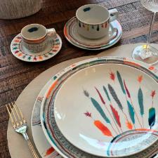 Vista Alegre Atrapasue�os Jogo de 6 X�caras de Ch� em Porcelana