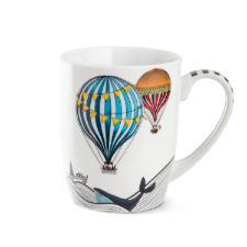 Caneca Mug em Porcelana Egan Giramondo Mare Sea 420ml: Estilo para seu Caf�