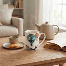 Caneca Mug em Porcelana Egan Giramondo Mare Sea 420ml: Estilo para seu Caf�