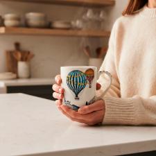 Caneca Mug em Porcelana Egan Giramondo Mare Sea 420ml: Estilo para seu Caf�