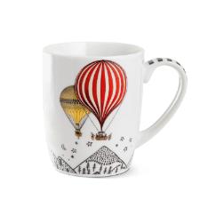 Caneca Mug em Porcelana Egan Italy Giramondo Mountain 420ml: Estilo para seu Caf�